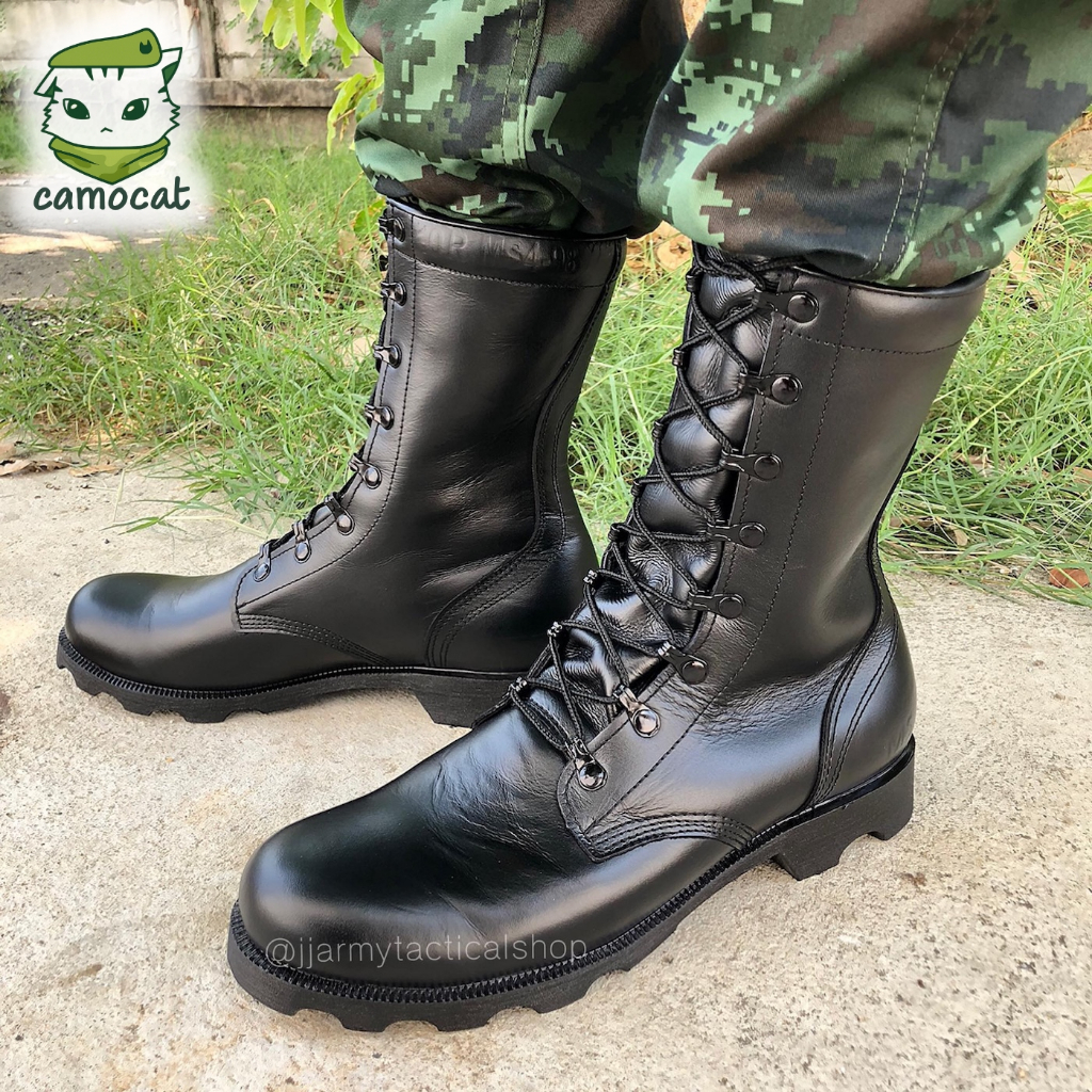 รองเท้าคอมแบท MS COMBAT หนังแท้ รองเท้าคอมแบทสำหรับเดินป่า
