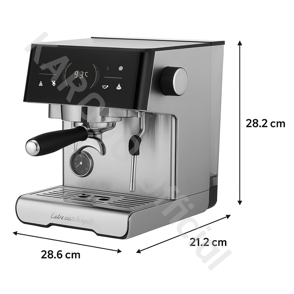 Gemilai เครื่องชงกาแฟอัตโนมัติ G3003B (ตั้งค่าเวลาชง, อุณหภูมิสกัด, พรมน้ำ) 1350W 1.7 ลิตร - รูปที่ 6