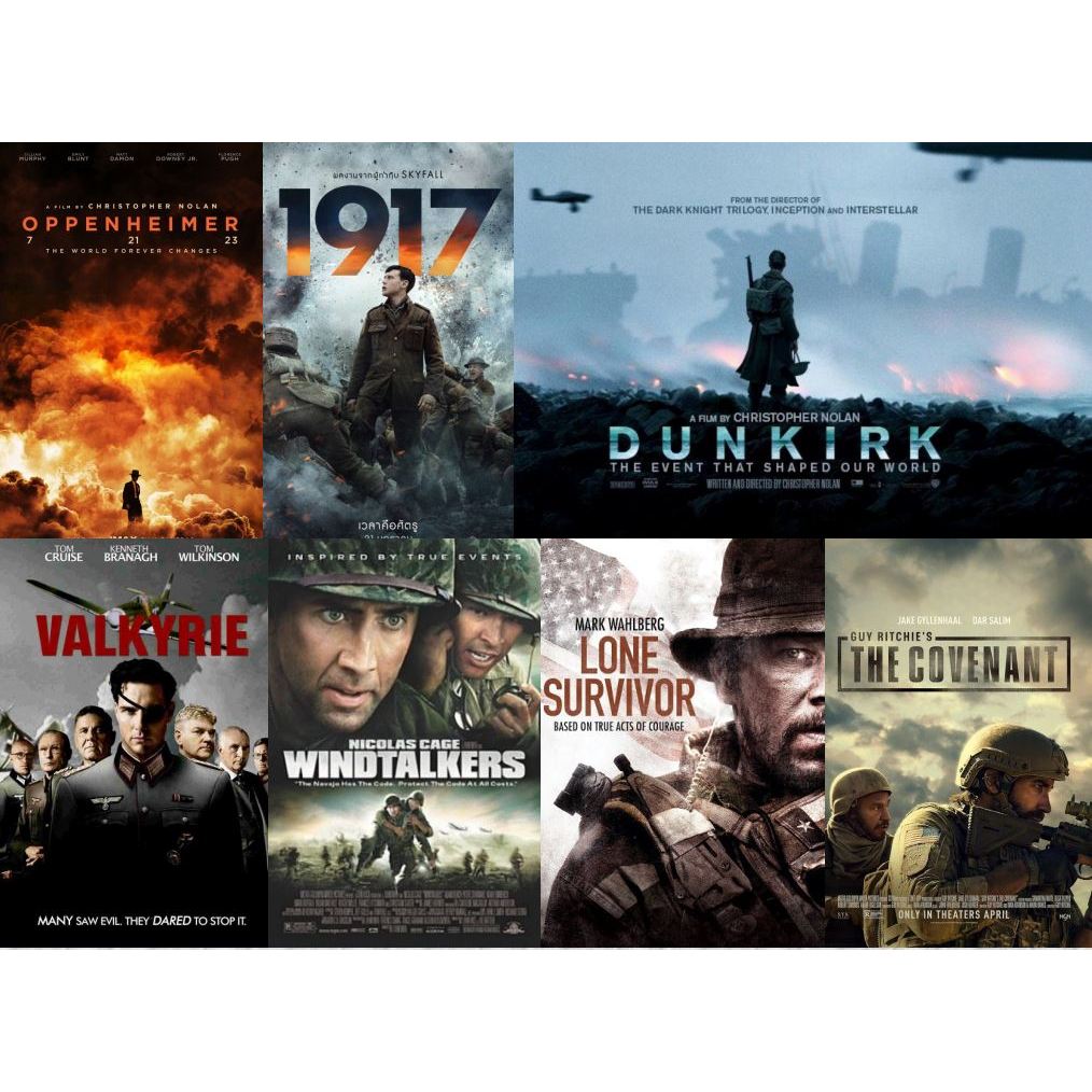 Flash Drive 64Gb World War Films Vol.3 Oppenheimer_Dunkirk_1917_Windtalkers_Lone Survivor 1080p & 4K