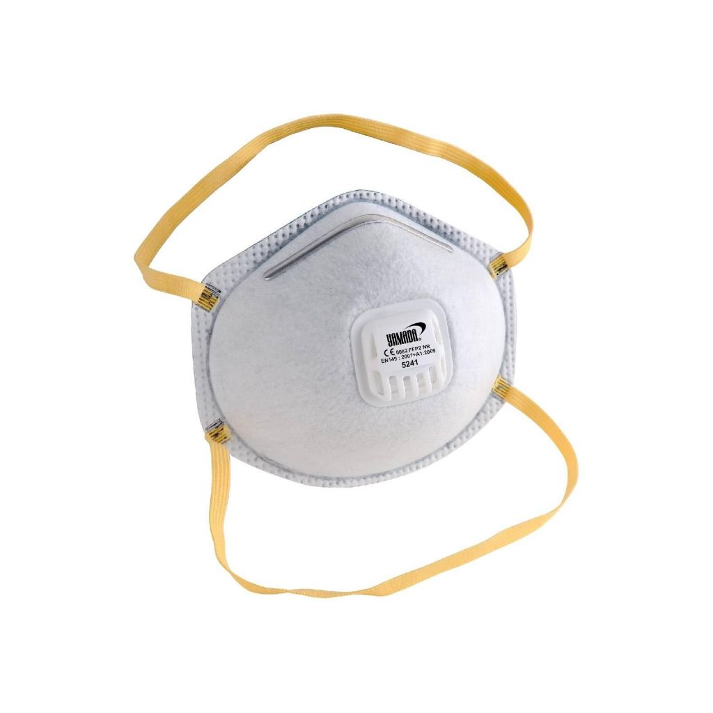 หน้ากาก N 95 คาร์บอนพร้อมวาล์ว PM 2.5 YAMADA รุ่น 5241