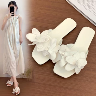 รองเท้าบัลเล่ต์ทรงแฟลตน่ารัก สวมใส่สบาย "ฉันแนะนำให้ซื้อขนาดใหญ่กว่าปกติหนึ่งไซส์"