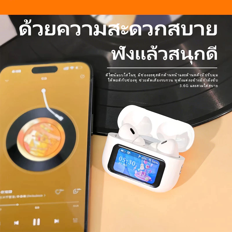GIONEE A9 Pro หูฟัง TWS Bluetooth HiFi สัมผัสคอนโทรล thumbnail 7