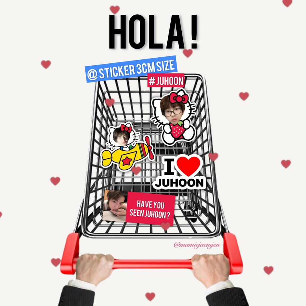 * sticker kitty Juhoon cortis 🩷🐢