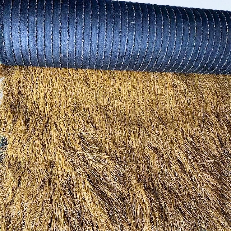 [การตัดและแยก] ฟางข้าวเทียม กว้าง 1/2 เมตร ฟางข้าวเทียม ฉนวนกันความร้อน ลดเสียง มุงหลังคา ป้องกันรังสี UV เสริมด้วยตาข่า - รูปที่ 6