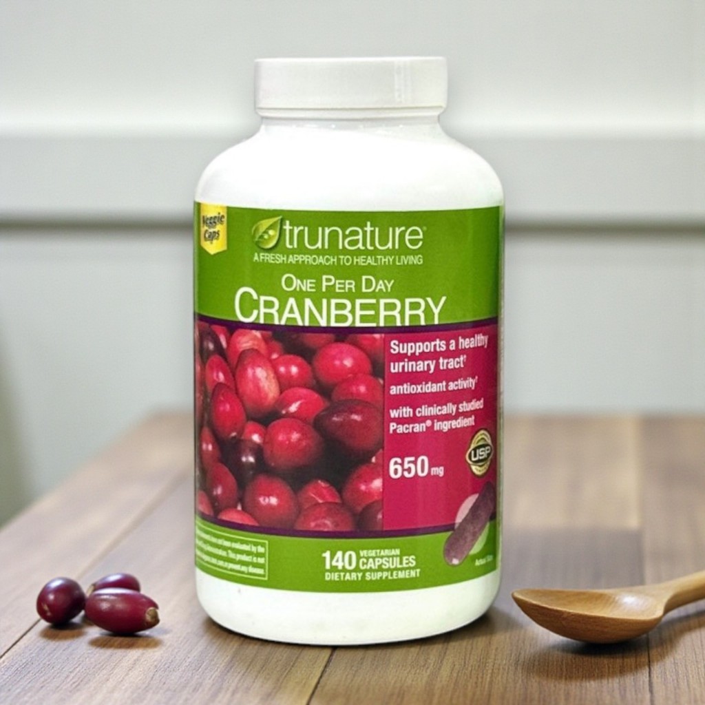 Trunature Pacran Cranberry 650 mg จำนวน 140 แคปซูล