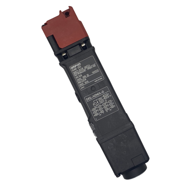 สวิตช์ประตูนิรภัยพร้อมระบบล็อกด้วยโซลินอยด์ ยี่ห้อ OMRON รุ่น D4SL-N2NFA-D
