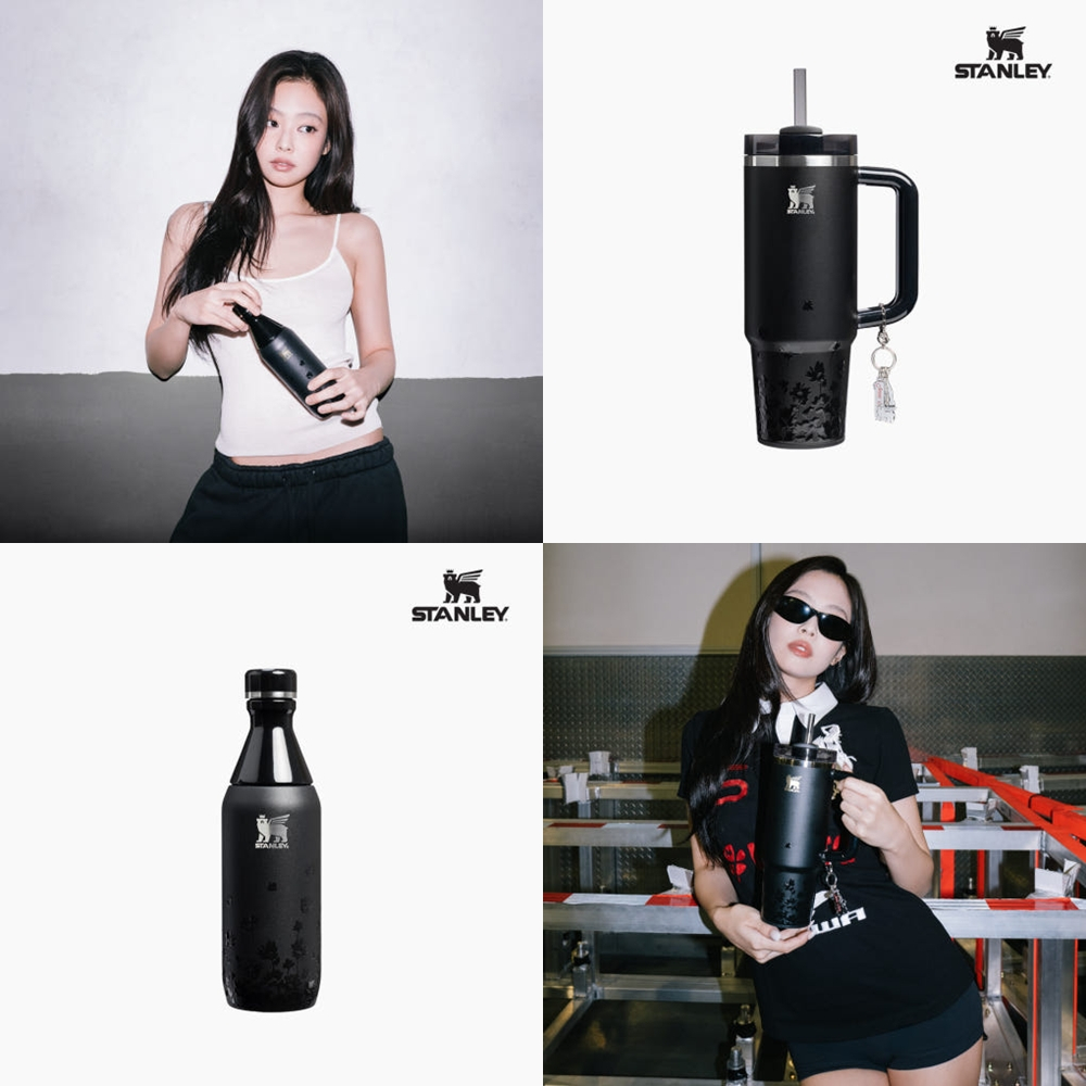 ( พร้อมส่ง ) Stanley x JENNIE Quencher Luxe Tumbler & All Day Slim Luxe Bottle ขวดน้ำเก็บอุณหภูมิ รุ่นลิมิเต็ด
