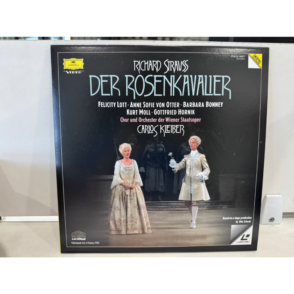 2LD แอลดี แผ่นเลเซอร์ดิสก์   DER ROSENKAVALIER     (J22C74)