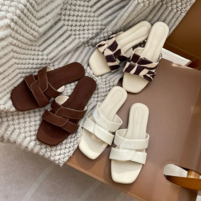 Bibish "So New Gen" รองเท้าแตะรุ่นลูกโซ่เวอร์ชั่นใหม่ ไซส์ใหญ่-เล็ก (36-45) ซัพพอร์ตเท้าพื้นกันลื่น(ไม่ต้องบวกไซส์เพิ่ม)