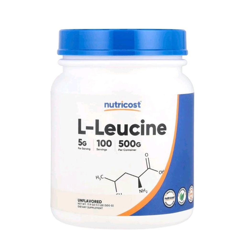 Nutricost​ L-Leucine 500g.​ 100​Servings.