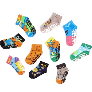 Little Designer Limited Edition Anti-Slip Sock (ครบ30ลาย) ถุงเท้ากันลื่นรุ่นพิเศษดีไซน์โดยนักออกแบบรุ่นจิ๋ว (1ข้าง)