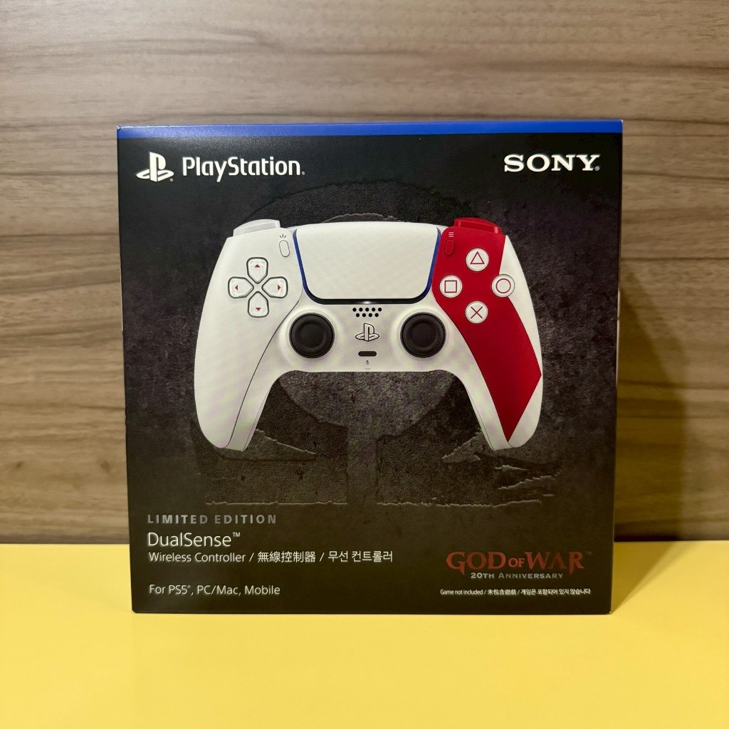 (พร้อมส่ง) จอย DUALSENSE GOD OF WAR 20TH ANNIVERSARY - LIMITED EDITION