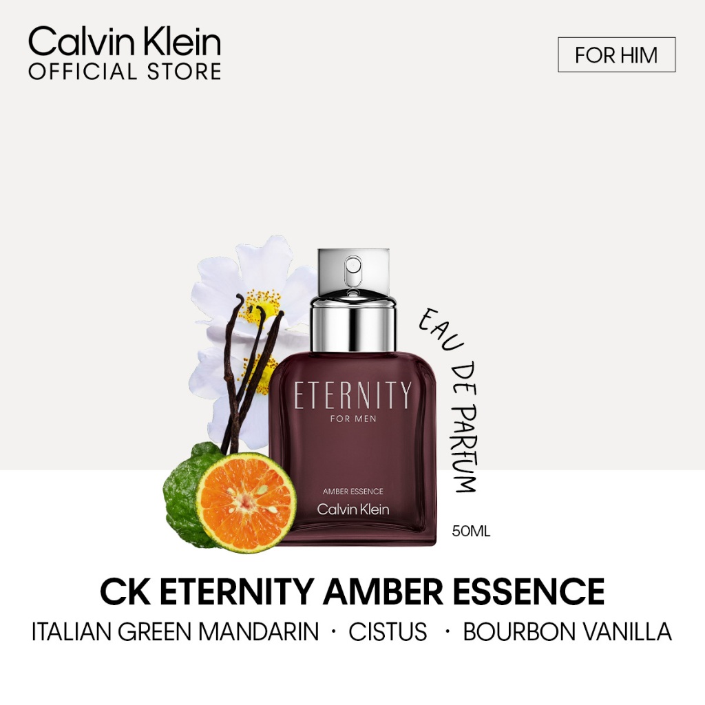 Calvin Klein Fragrances Eternity Amber Essence for Men - EDP For Men (Male Perfume)