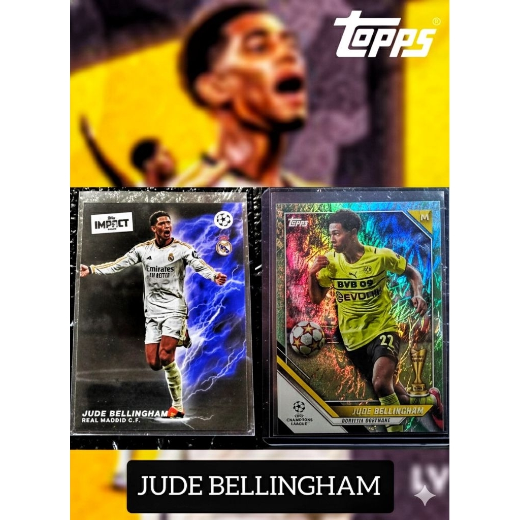 การ์ดฟุตบอล รวม Jude Bellingham *สินค้าลิขสิทธิ์แท้*