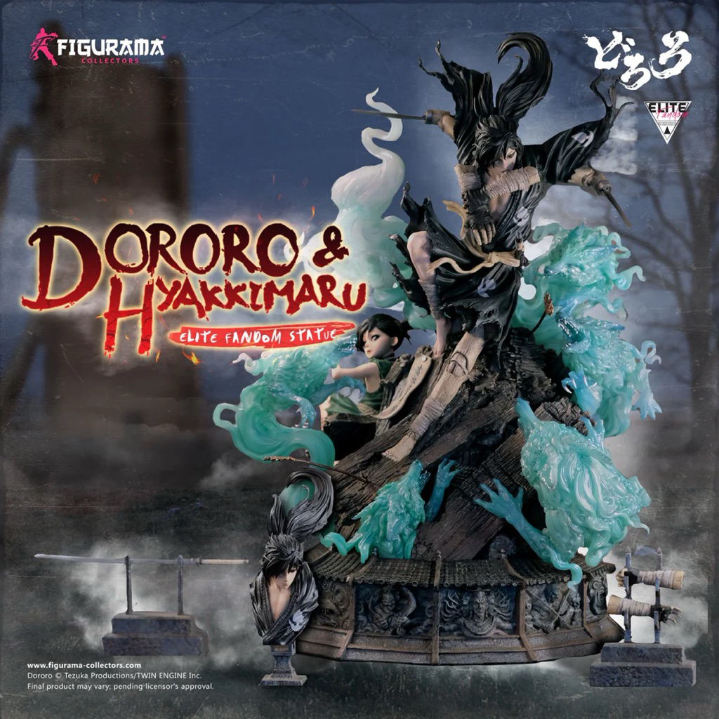 Figurama Collectors DORORO & HYAKKIMARU ELITE FANDOM STATUE (Dororo)