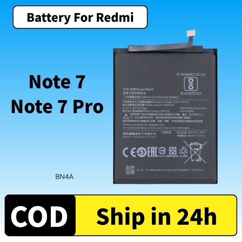 แบตเตอรี่ Redmi Note 7 / Note 7 Pro Battery แบต BN4A