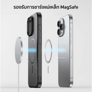 ✨ส่งจากไทย✨ด้านด้านเคสแข็ง PC การชาร์จแม่เหล็ก เคสไอโฟน 17 16 Pro max 14 บางพิเศษ เคส for iPhone 15 13 12 11 case