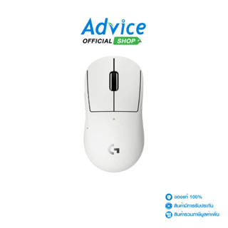 LOGITECH MOUSE WIRELESS G PRO X SUPERLIGHT 2 COMPACT WHITE -…