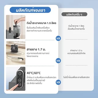 Simplus เครื่องทำความสะอาดพรม เบาะผ้า ใช้ในครัวเรือน ทำความสะอาดด้วยไอน้ำอุณหภูมิสูง BYJH001