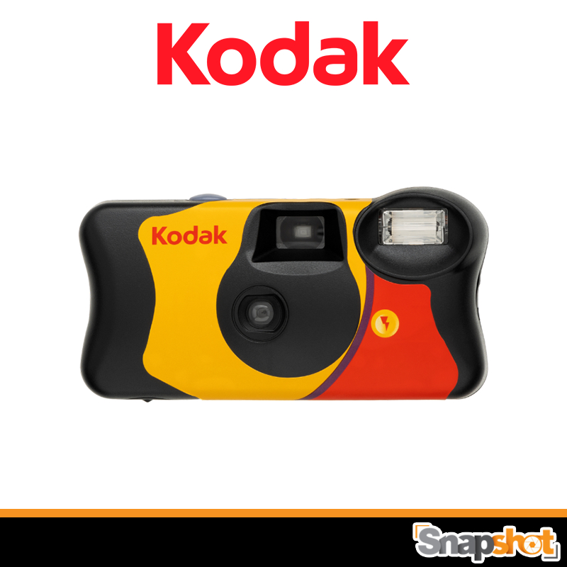 กล้องฟิล์มใช้แล้วทิ้ง KODAK FunSaver 35mm with Built-in Flash ISO 800 Single Use Camera Kodak Disposable Camera