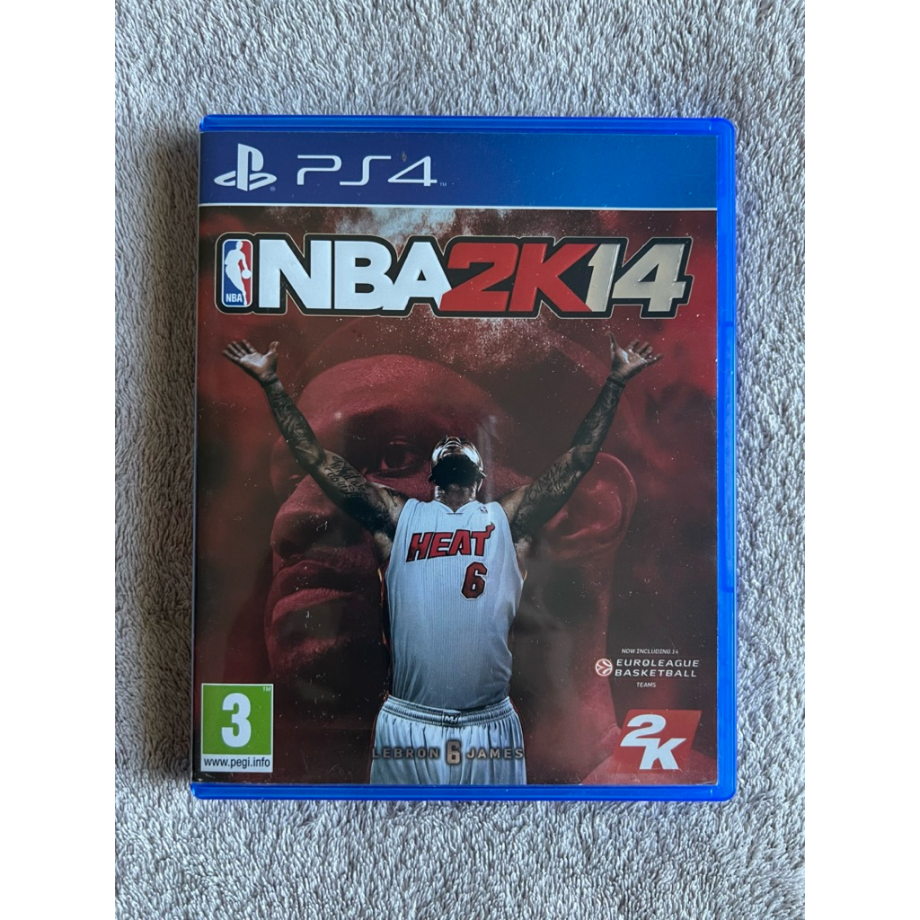 [PS4] NBA 2K14 (Europe) มือ2 แผ่นมีรอยนิดๆ แผ่นหายาก แท้