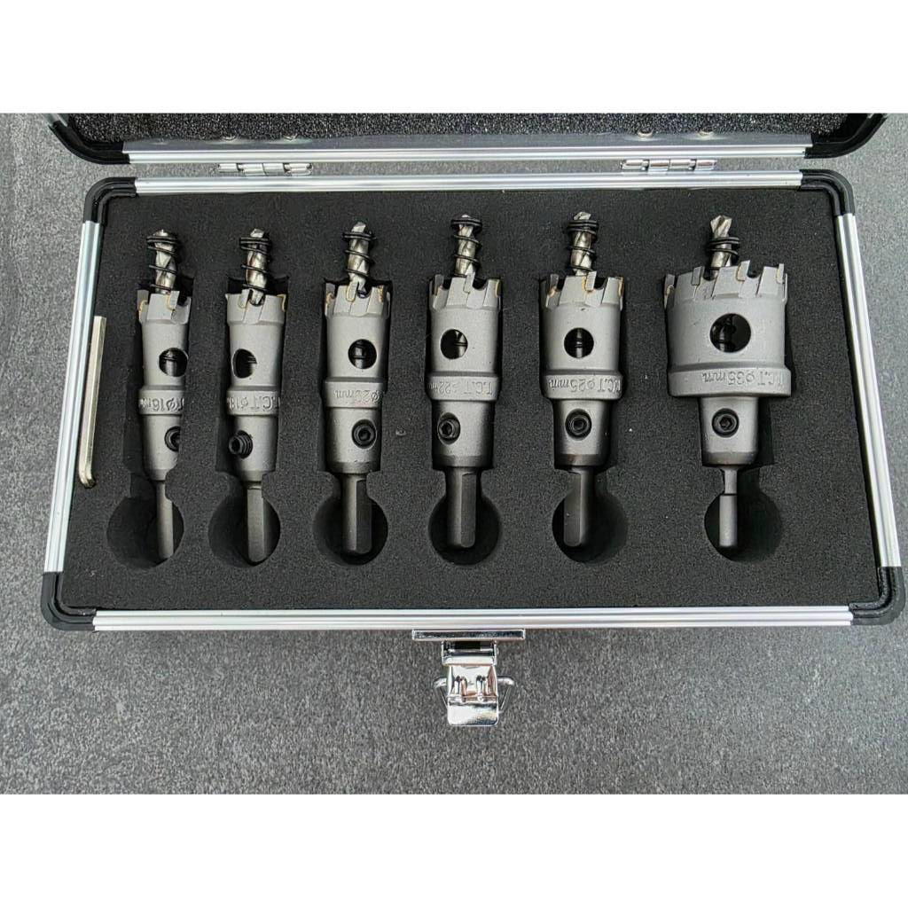 NASHI โฮลซอคาไบด์ 6 ตัวชุด โฮลซอ โฮลซอเจาะเหล็ก เจาะสแตนเลส NS-888 ส่งเร็ว ภายใน 48ชม