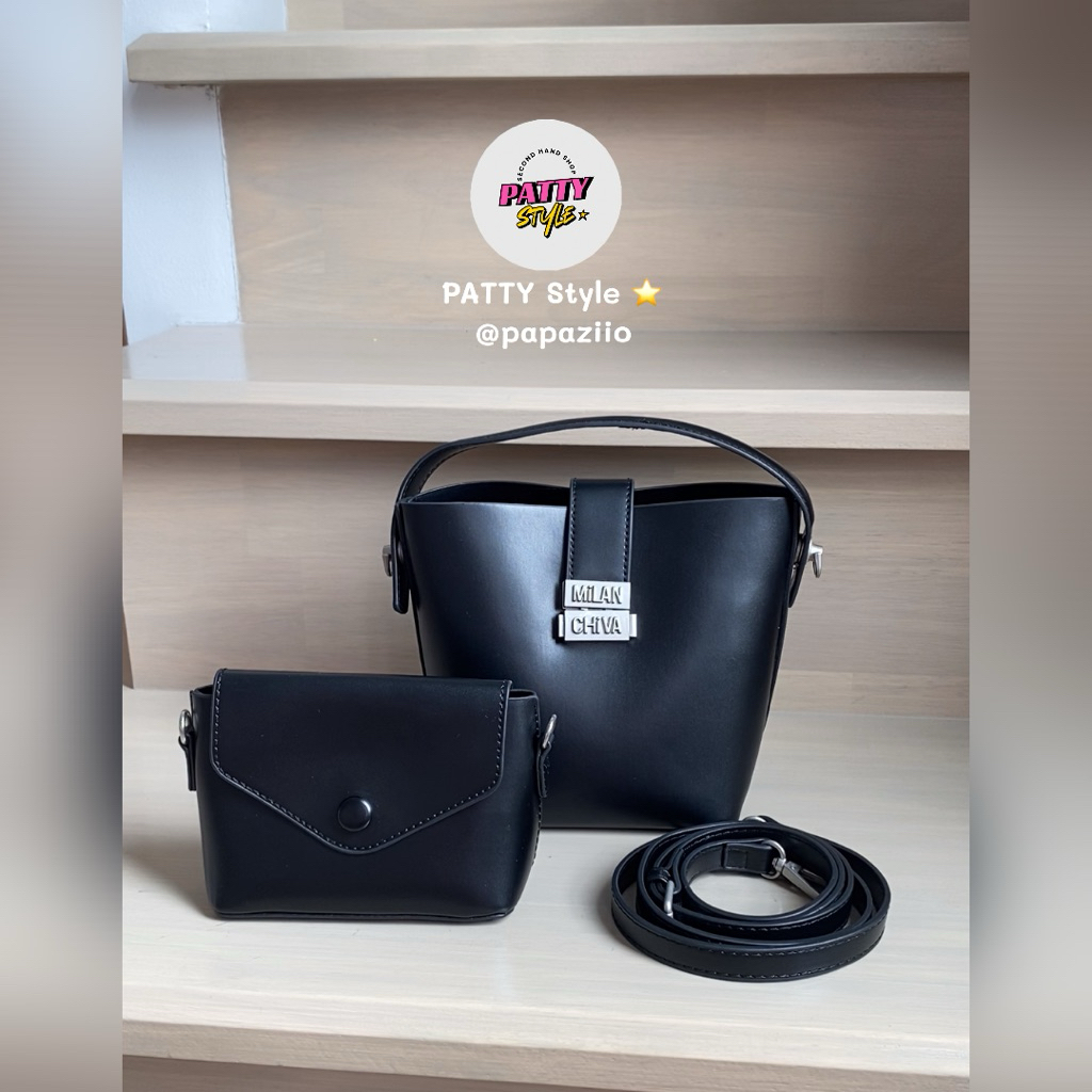 กระเป๋า Milan Chiva รุ่น Bucket Bag Set (Used like new)