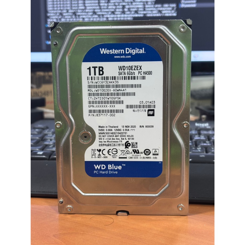HDD WD 1 TB [WDC WD10EZEX-60WN4A1]