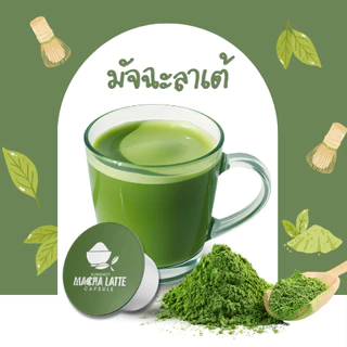 แคปซูลมัจฉะลาเต้ ตรา ซันชอท ใช้ได้กับเครื่อง Dolce Gusto