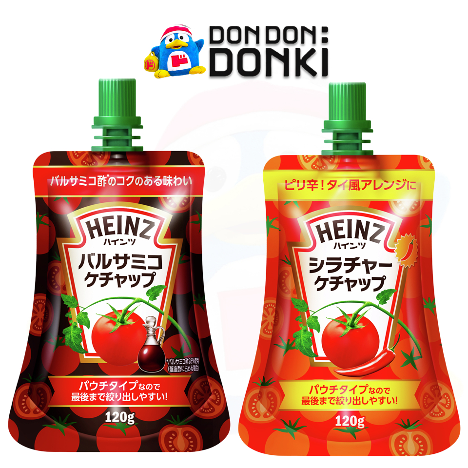 [ซอสมะเขือเทศสูตรเฉพาะอร่อยพิเศษจากไฮนซ์] HEINZ Balsamic Ketchup / Sriracha Ketchup