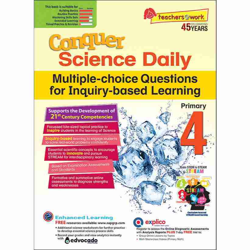GSAP_แบบฝึกหัดวิทยาศาสตร์ ชั้นป.4CSci Daily Multiple-choice Questions for Inquiry-based Learning P.4