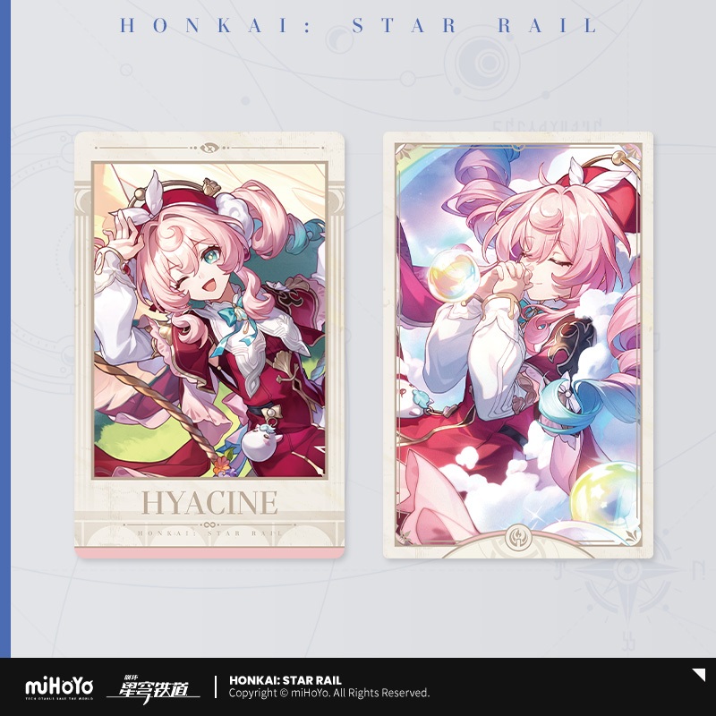 [ พร้อมส่ง / Official ] Honkai : Star Rail Set Postcard - Hyacine ฮงไค สตาร์เรล เซ็ต โปสการ์ด - Hyac
