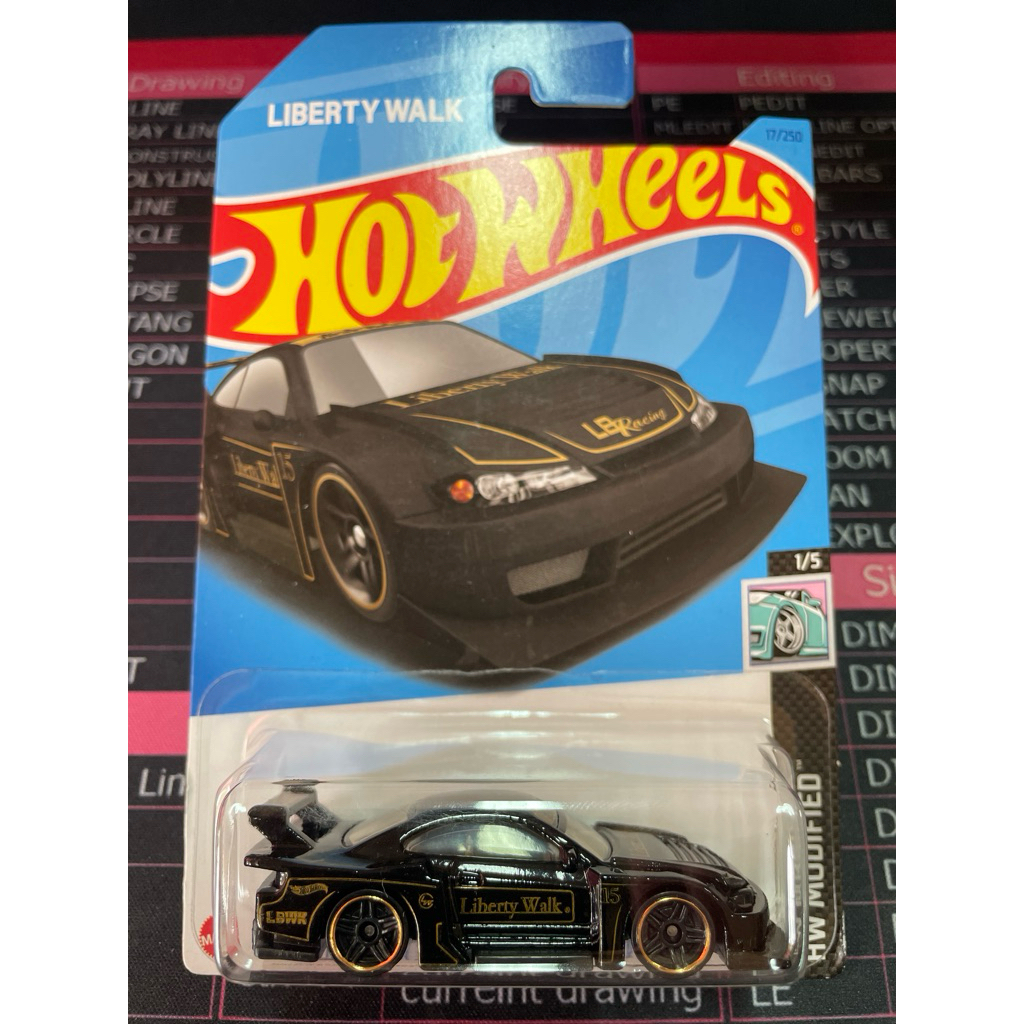 Hot Wheels LB SUPER SILHOUETTE NISSAN SILVIA (S15)⚫️Black Edition