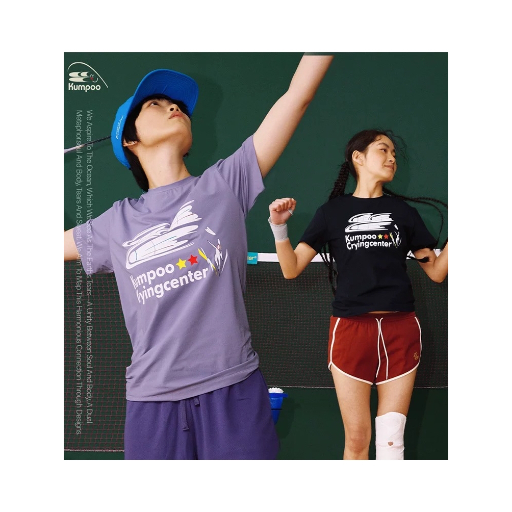 O.Oui I Kumpoo x Crying Center Quick Dry T-shirt[Preorder]