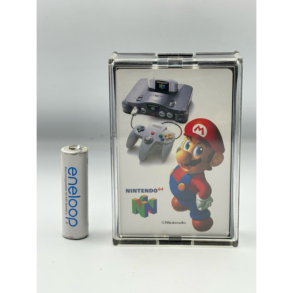 [Not for sale] Nintendo 64 Mario Trump Film Playing Card