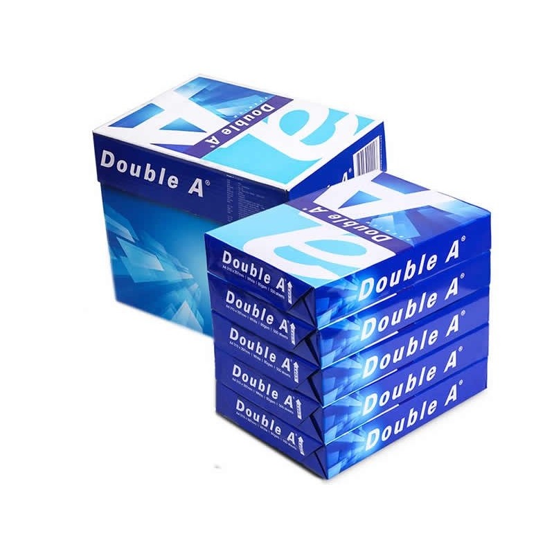 (ส่งฟรี) กระดาษ Double A ขนาด A4 80 แกรม 5 รีม (ลัง)