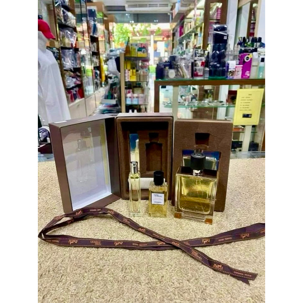 HERMES TERRE D'HERMÈS EAU DE TOILETTE SET 5 PIECES