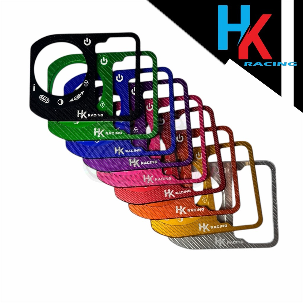 HK Racing ครอบสวิตซ์กุญแจ งาน CNC แท้ ตรงรุ่น Giorno 125, Lead 125, PCX 160
