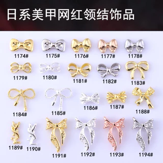 อะไหล่ตกแต่งเล็บคละ ตกแต่งของอเนกประสงค์ 10 ชิ้น/ห่อ สินค้าพร้อมส่ง