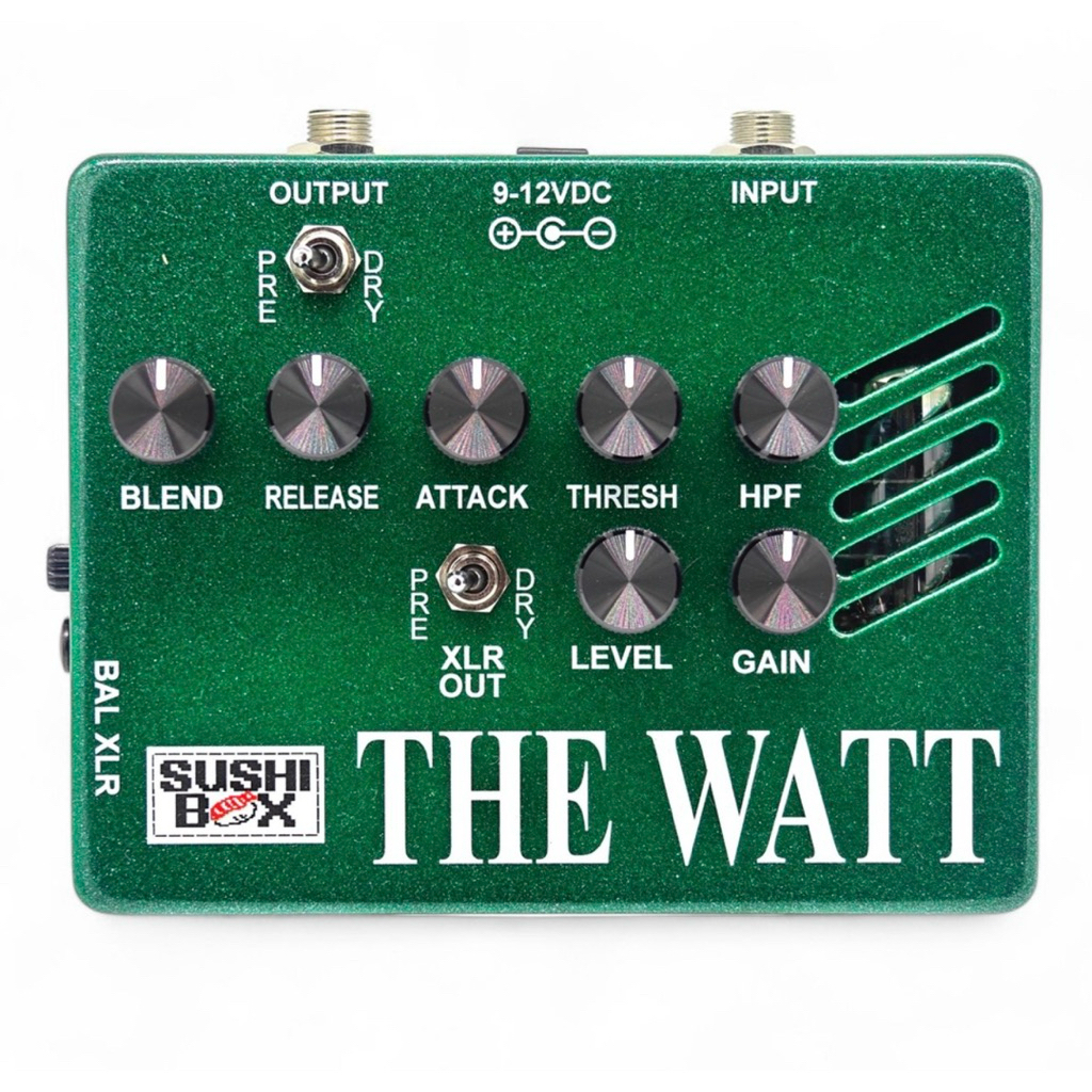 The Watt Bass Tube Preamp Compressor