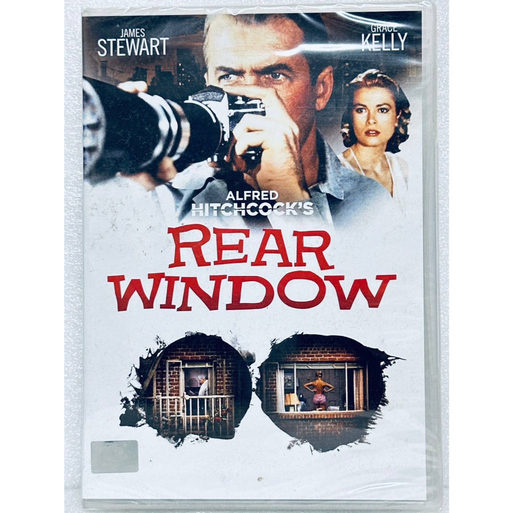 DVD : Rear Window (1954) หน้าต่างชีวิต " James Stewart, Grace Kelly " A Film by Alfred Hitchcock