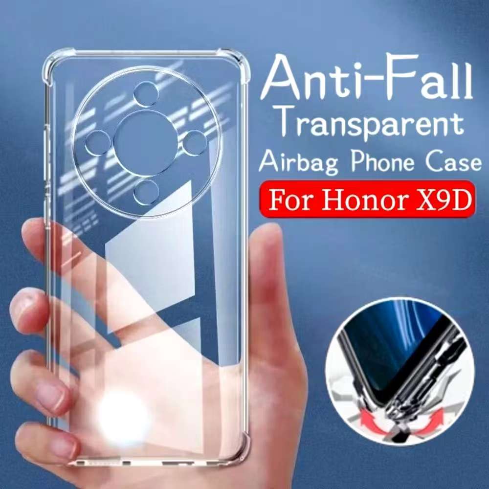 Honor X9d/Honor X70ตรงรุ่น(ส่งในไทย)เคสTPUใสกันกระแทกแบบคลุมกล้องHonor X9D 5G/Honor X70 5Gตรงรุ่น