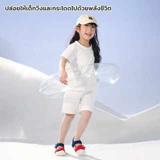 HM New รองเท้าเด็กหัดเดิน ฤดูร้อน ตีนตุ๊กแก รัดส้น แตะหัดเดิน วัสดุ EVA พลาสติกพรีเมี่ยม น้ำหนักเบา กันน้ำ สำหรับเด็กขนา