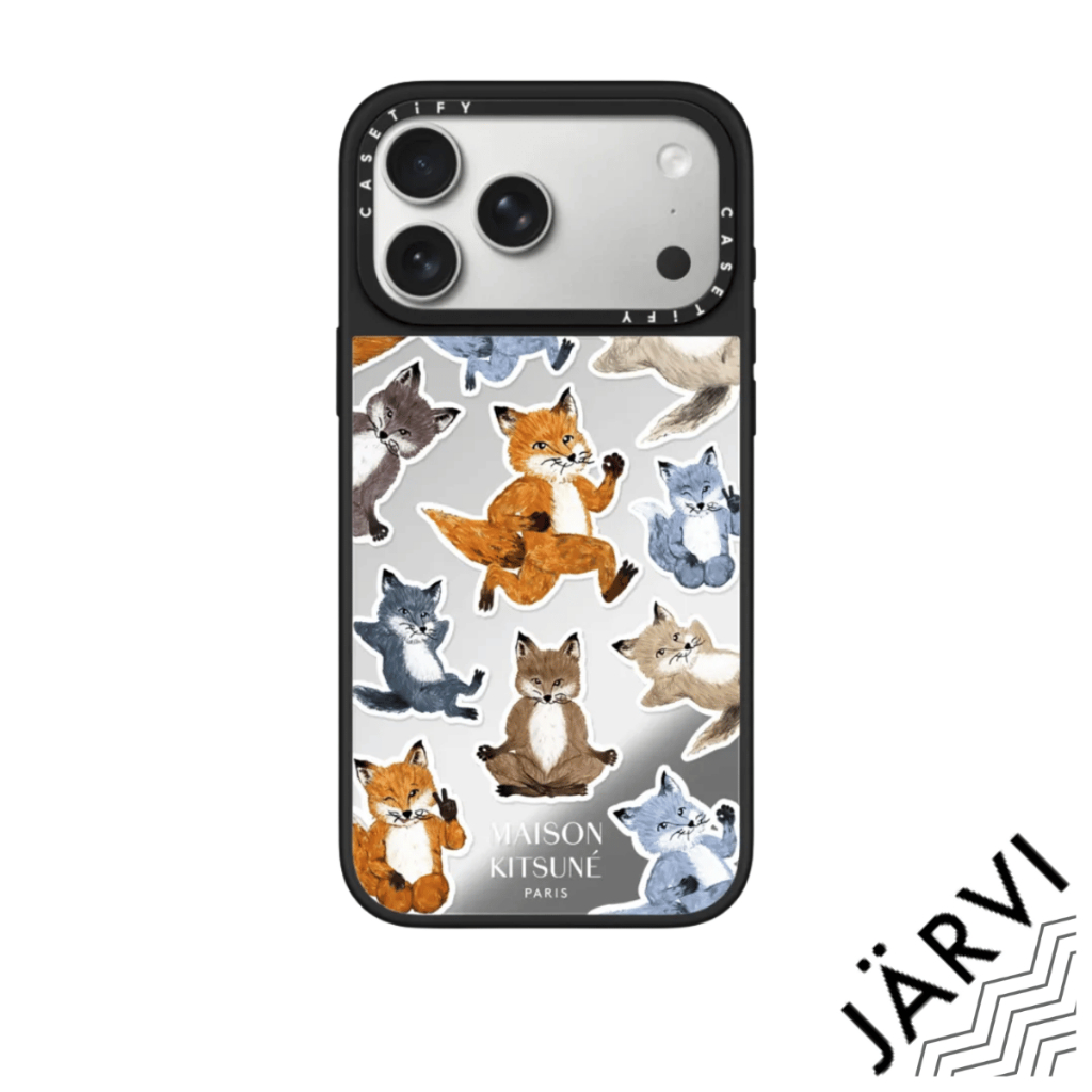 [ส่งด่วน/พร้อมส่ง] CASETiFY | Fox Medley Case - Clear Edition [Maison Kitsune] #For iPhone Samsung #