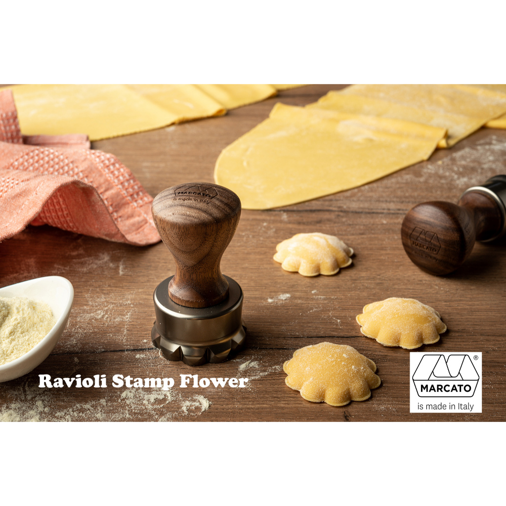 Ravioli Stamp ที่กดสำหรับทำเกี้ยว Ravioli, ทำขนม รูปดอกไม้ 50 มม พร้อมรับประกัน 1 ปี