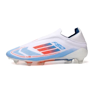รองเท้าฟุตบอลสไตล์ใหม่ รองเท้าแบบไม่มีเชือก FG Outdoors Comfortable LOWS-Tops Training Shoes