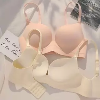 💖พร้อมส่ง💖 เสื้อชั้นใน ผู้หญิง บราไร้โครง เสื้อในไร้ขอบ ฟองหนา ดันดูม ทรงสวย ราคาถูก เนื้อผ้าอ่อนโยนต่อผิวนุ่มสบายสุดๆ