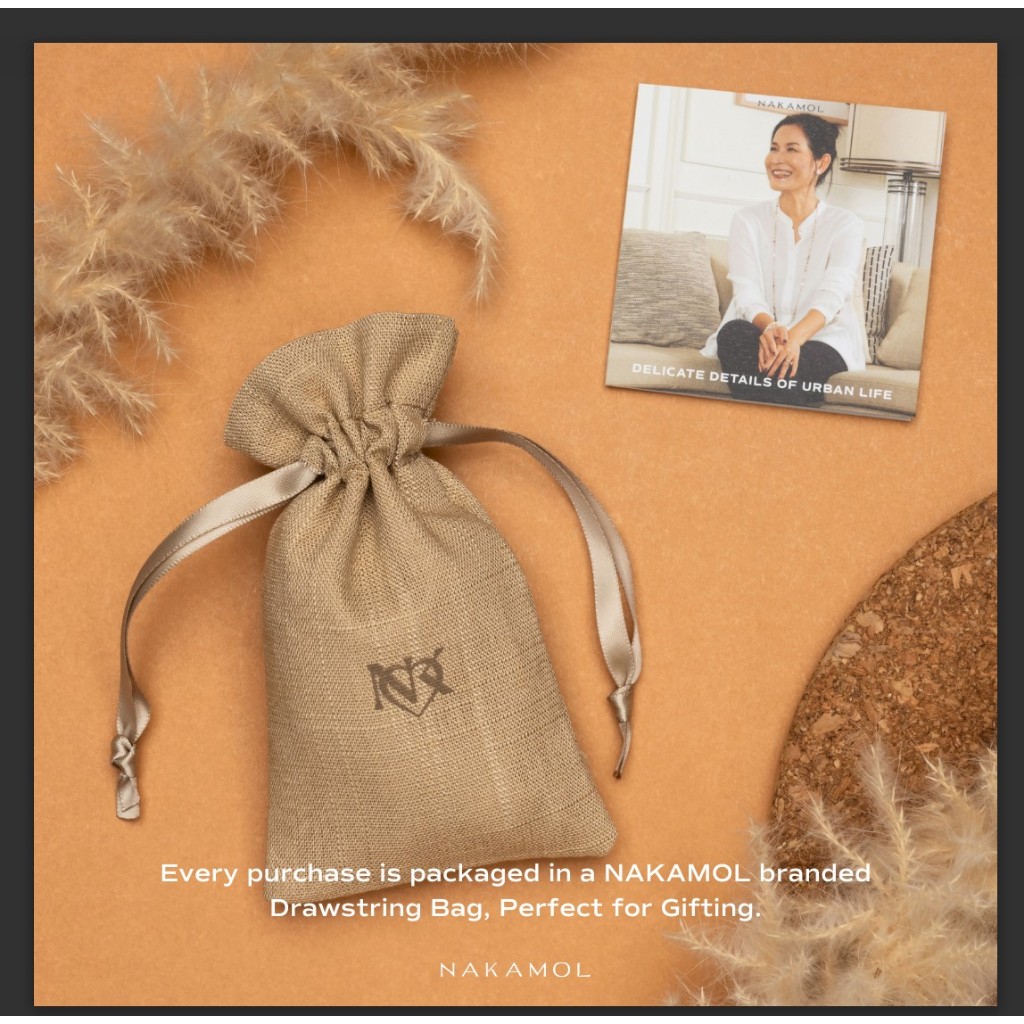 Pearl Silver - POWER STONE DOUBLE-LAYERED NECKLACE สร้อยคอหินมงคลสองชั้น-หินไข่มุกสีเงิน - รูปที่ 4