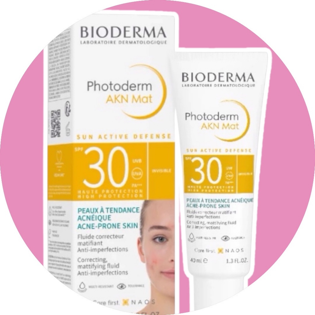 Bioderma Photoderm AKN Mat SPF30 PA+++ 40ml ครีมกันแดดคุมมัน