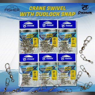 A04 PIO  Crane Swivel W/DUOLOCK SNAP กิ๊บพร้อมลูกหมุน